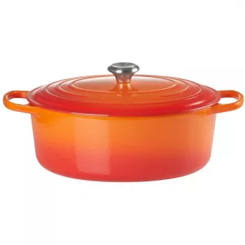 Le Creuset Signature Roaster ovāls 31cm cepeškrāsns sarkans (21178310902430)
