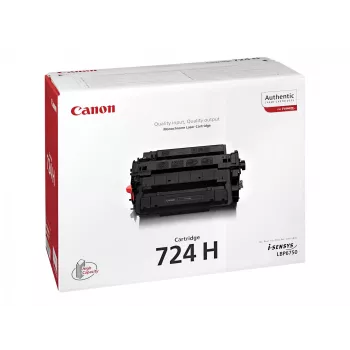 Canon CRG-724H oriģinālā toner kasetne melna 12500 lpp.