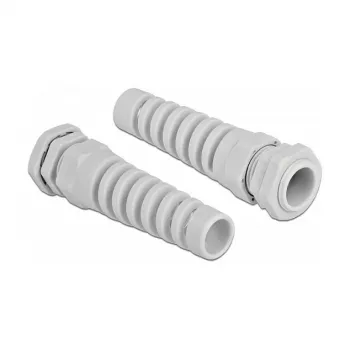Kabeļa ievada uzgalis DeLOCK 60346 Pelēks Plastmasa 1 gab.