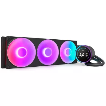 Kraken Elite 420 RGB 420 mm šķidruma dzesēšanas komplekts melns