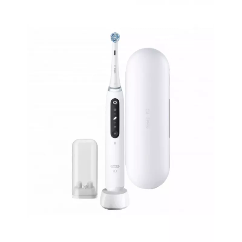 Oral-B IO5 Elektriskā zobu birste ar somiņu Quite White 1 Gab.