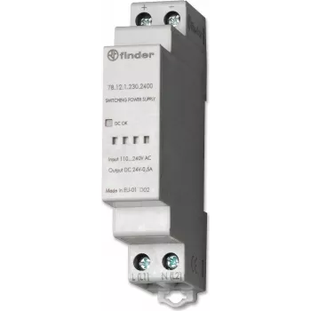 Finder 78.12.1.230.2400 – pelēks – -20 – 60 °C – CE – 110 – 230 V – 50 – 60 Hz – 24 – 24 V
