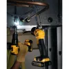 Dewalt 18V XR Li-Ion Bezvadu LED Pagriežams Lukturis - Bez Akumulatora