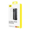 Telefona maciņš Baseus OS-Lucent Series iPhone 15 Plus, caurspīdīgs, plāns aizsargpārvalks