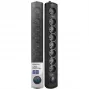 Pārsprieguma aizsargs Qoltec 50113 Melns 8 AC kontaktligzdas 230 V 1.8 m