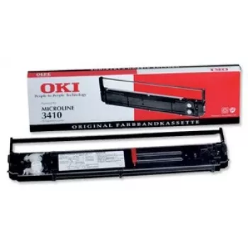 Oki Microline 3410 auduma lente melna 09002308 OK3410