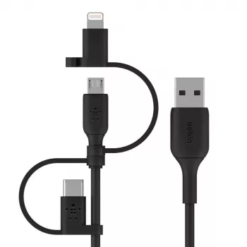 Belkin Universāls kabelis Lightning/Micro/USB-C
