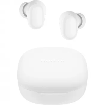 Bezvadu austiņas Xiaomi Buds 6 Play, Bluetooth, USB-C uzlāde, baltas