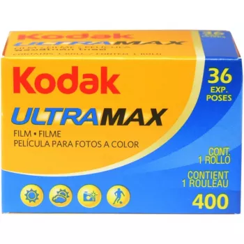 Kodak Ultra Max 400 135/36 krāsu negatīvu filma