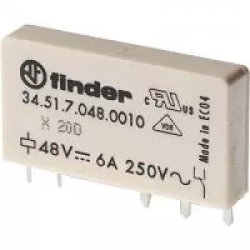 Finder PCB jaudas relejs 24 VDC 170 mW (34.51.7.024.4010)