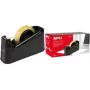 Lentes dozators agipa 13741 — melns ABS korpuss, lentei līdz 25 mm × 66 m