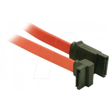 SATA kabelis ShiverPeaks AK SATA 03 LG 30 cm leņķis — iekšējais datu kabelis, taisnleņķa savienotājs