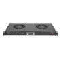 Ventilatoru panelis Extralink EX.19089 19 collu 2 ventilatori ar termostatu
