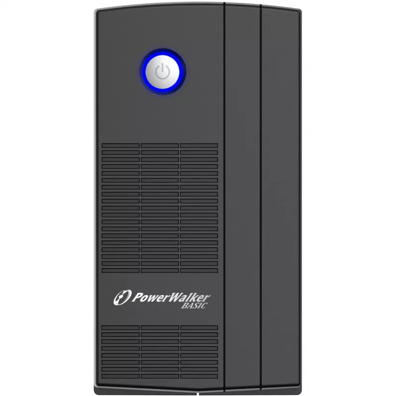 PowerWalker Basic VI 850 SB Line-Interactive 850VA 2 AC izejas Tornis Melns Nepārtrauktās barošanas avots (UPS) (10121067)
