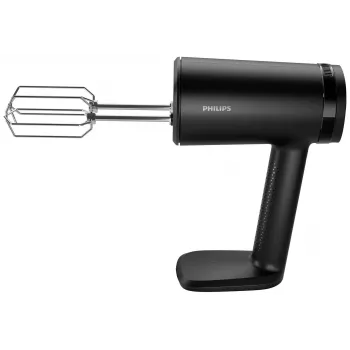 Rokas mikseris Philips HR3781/00 — 500 W, melns, mīcīšanai un maisīšanai, plastmasas korpuss