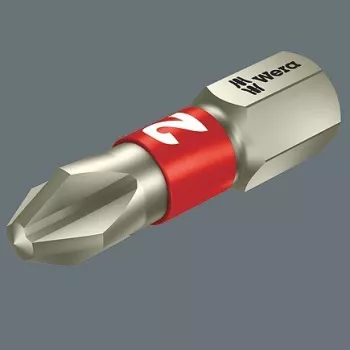 Wera Bit-Set 30 gab. BC Stainless/30 Bit-Check Phillips, Phillips Pozidriv, TORX, sešstūra iekšējais (05071109001)