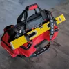 Einhell 4540036 E-Case Bag sistēmas instrumentu soma, poliesters, 30 kg slodze, melna/sarkana