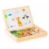 Extralink Toys Divpusējā krīta-magnētiskā tāfele izglītojoša