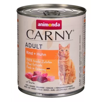 Animonda Carny Adult Liellopu gaļa ar vistu 800 g
