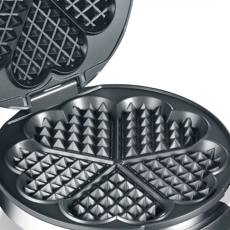 Graef WA 80 vafeļu ierīce, 900 W, sudrabaina