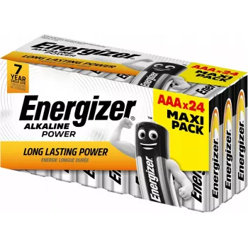 Energizer Alkaline Power AAA LR03 Maxi iepakojums 24 gabali