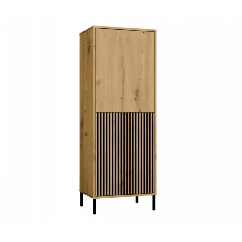 KAMARO 2DK plāns/GŁ ozols ARTISAN DISPLAY CABINET