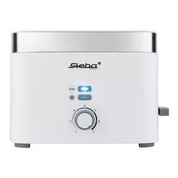 Steba TO 10 BIANCO 2 šķēlēm 930 W Sudrabs Balts