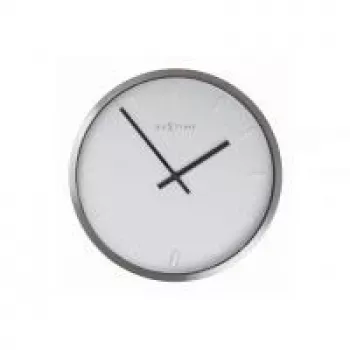 NeXtime Paniki sienas pulkstenis 2991st, balts, Ø34 cm
