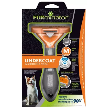 FURminator FUR151142 kopšanas ierīce garspalvainiem suņiem, izmērs M