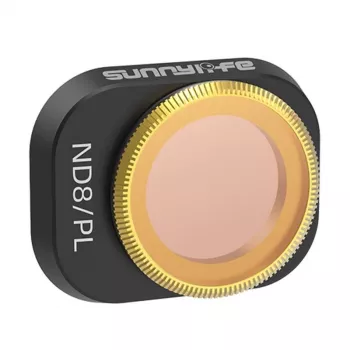 Filtru komplekts Sunnylife DJI Mini 4 Pro — neitrālā blīvuma un polarizācijas 4 lēcas (ND8, ND16, ND32, ND64)