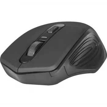 Bezvadu optiskā pele DEFENDER Datum MB-345 RF, 1600 DPI, 3 pogas, melna