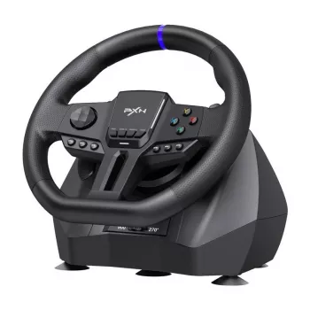 Spēļu stūre PXN PXN-V900 Gen2 ar regulējamu jutību un vibrācijas atgriezenisko saiti