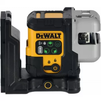 Bezvadu daudzlīniju lāzers DeWalt DCLE14301GB 3×180° krustlīnijas, 18V, zaļas līnijas, iebūvēts Powerstack Li-Ion akumulators