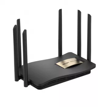 Galda maršrutētājs RUIJIE RG-EW1200G PRO divjoslu Wi‑Fi 5, 1300 Mbps, 6 ārējās antenas, 4 Gigabit LAN porti