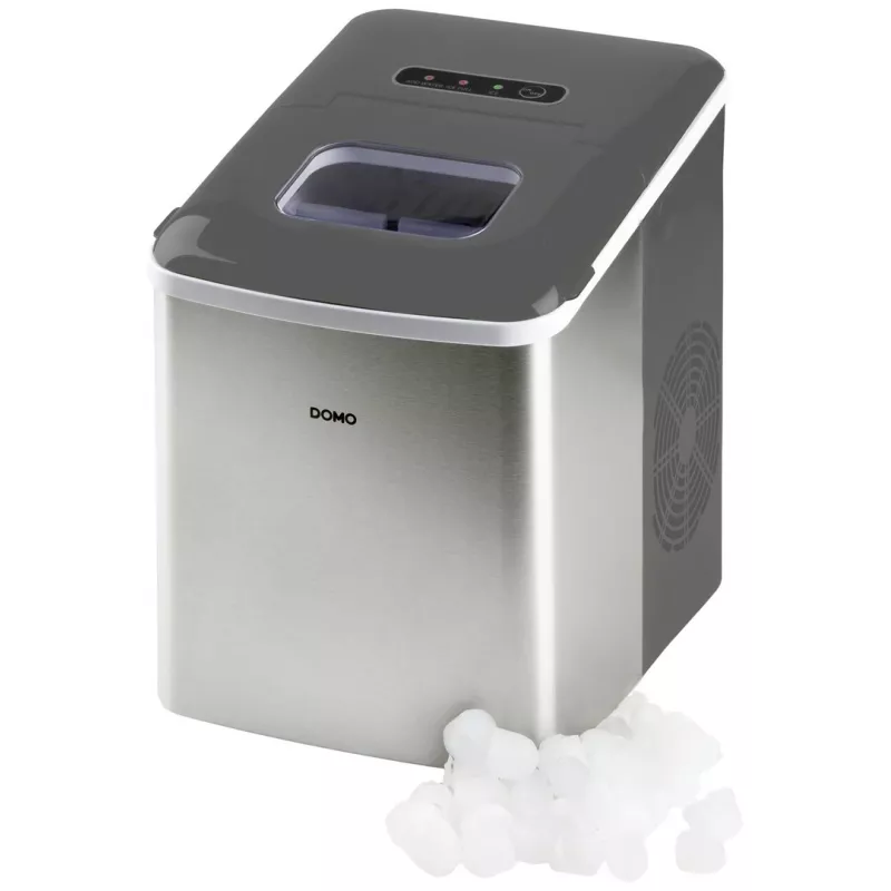 Pārnēsājams ledus automāts Domo DO9253IB — 12 kg/24h, 1,8 L ūdens tvertne, nerūsējošais tērauds