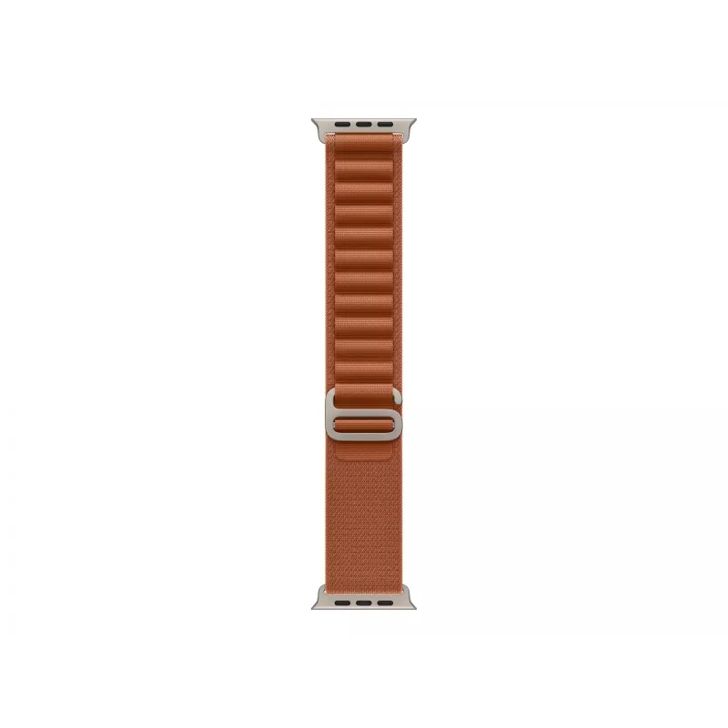 Apple MFTD4ZM/A Alpīna cilpa Smartwatch Siksniņa Brūna Titāns Poliesters Spandekss