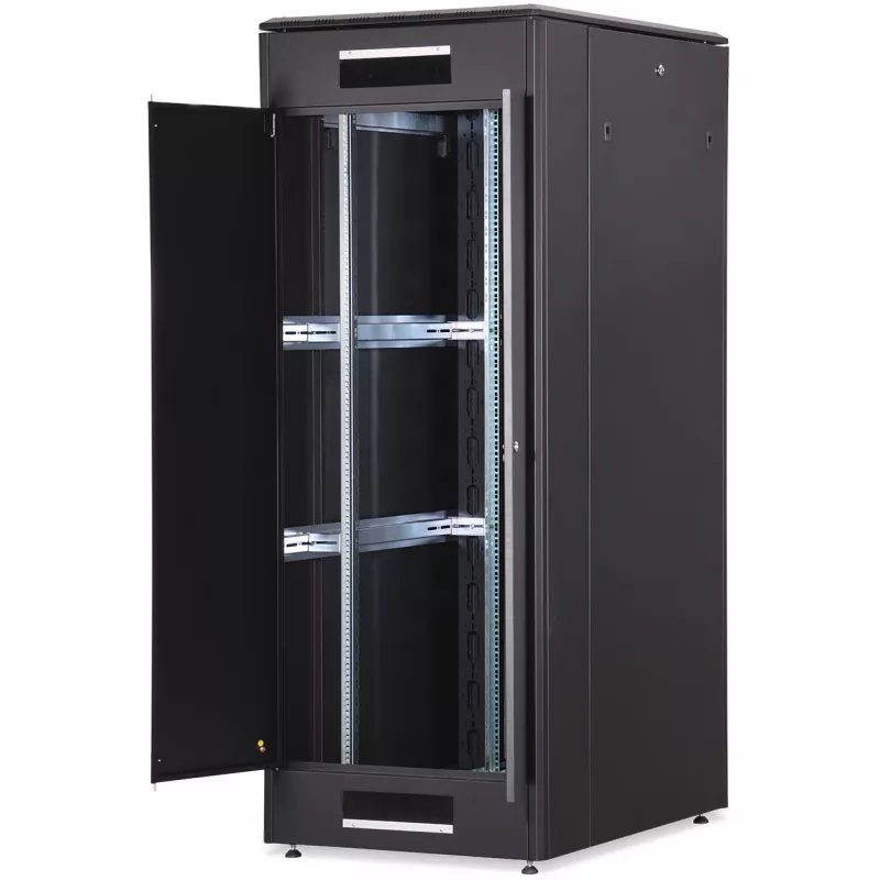 DIGITUS Unique tīkla skapis 42HE 2053x800x1000mm melns (kravas piegāde)