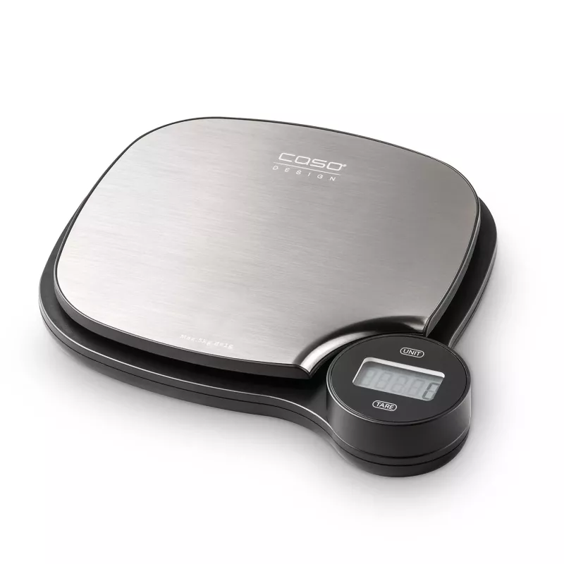 Virtuves svari Caso EcoMaster 03267 — nerūsējošais tērauds, 5 kg, 1 g precizitāte