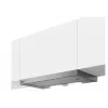 Beko HNT61210X tvaika nosūcējs, daļēji iebūvējams (izvelkams), nerūsējošais tērauds, 280 m³/h