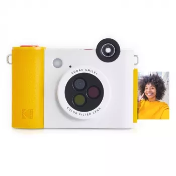Kodak SMILE+ Momentāno fotogrāfiju kamera, 2x3'', balta
