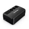 CyberPower BU650EG-FR līnijinteraktīvs nepārtrauktās barošanas avots (UPS) 650 VA (0,65 kVA) / 360 W, AVR, 3 x FR E tipa ligzdas