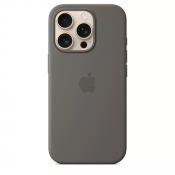Apple iPhone 16 Pro Silikona Maciņš ar MagSafe - Pelēkais Akmens