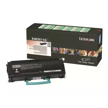 Lexmark X463X11G - Toner melns - X463de, X464de, X466de, X466dte, X466dwe