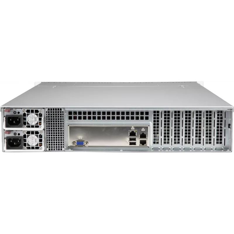 Supermicro CSE-LA25TQC-R609LP servera korpuss Rack Melns 600 W