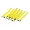 LogiLink - kabeļu saites - 30 cm - dzeltenas (iepakojums pa 10)