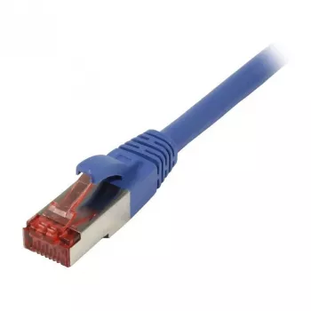 Savienojuma kabelis RJ45 CAT6 250MHz 10m zils S-STP (S/FTP) TPE/LSZH (Superflex) Synergy 21