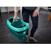 Leifheit grīdas mopu komplekts putekļu slaucīšanai Professional XL Green ar ratiņiem 55096