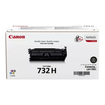 Canon 732H oriģinālā tonera kasetne, melna, 1 gab.