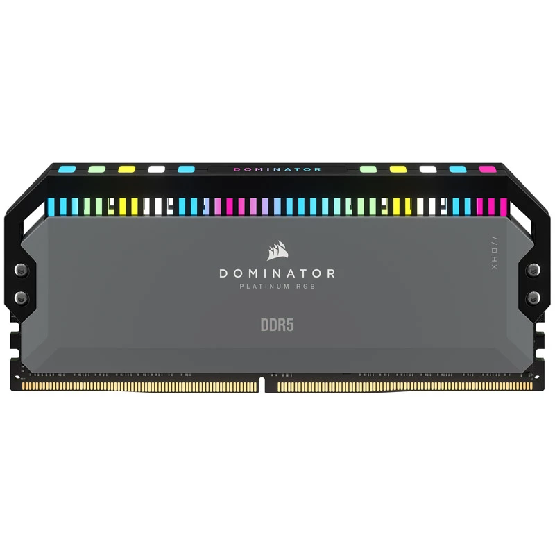 Corsair Dominator Platinum RGB DDR5-5600 CL36 AMD EXPO 32 GB (2x16 GB) Dual-Kit, Pelēks