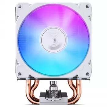 CPU dzesētājs Jonsbo CR-1400 E White ar 140mm ventilatoru, torņa gaisa dzesētājs, balts